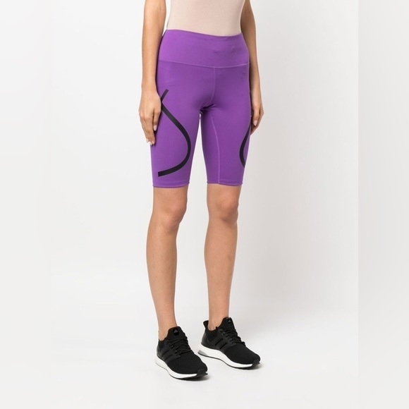 Stella McCartney TruePace Cycling Shorts Purple NEW - Picture 3 of 5